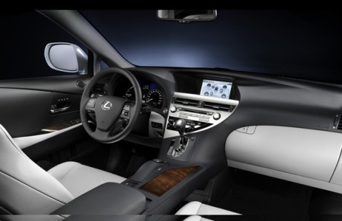 Innenansicht des Lexus RX 450h